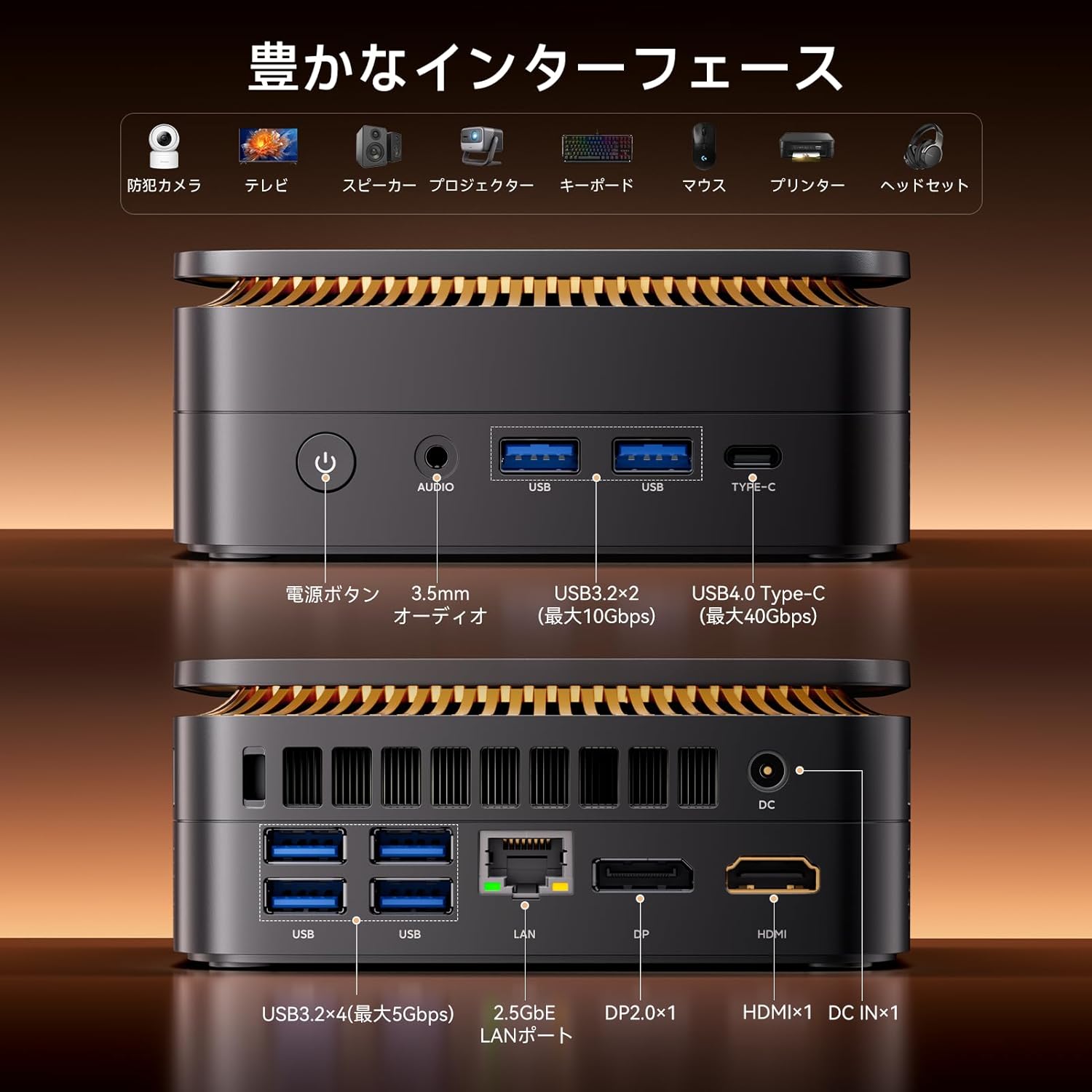 NiPoGi AMD Ryzen 9 8945HS Mini PC 96GB DDR5 4TB SSD WiFi 7 – Nipogi